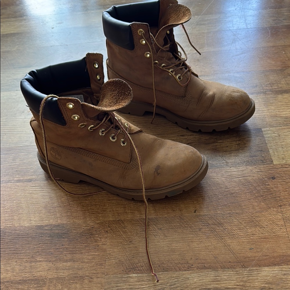 Timberland Men's Brown Leather Boots
